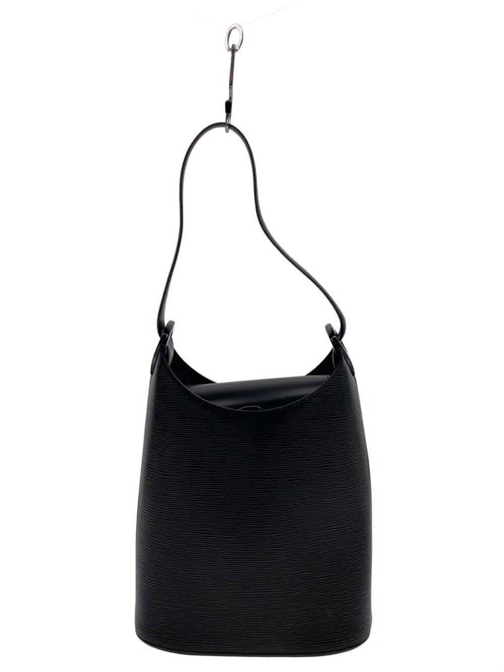 LOUIS VUITTON Verseau Epi Leather Black